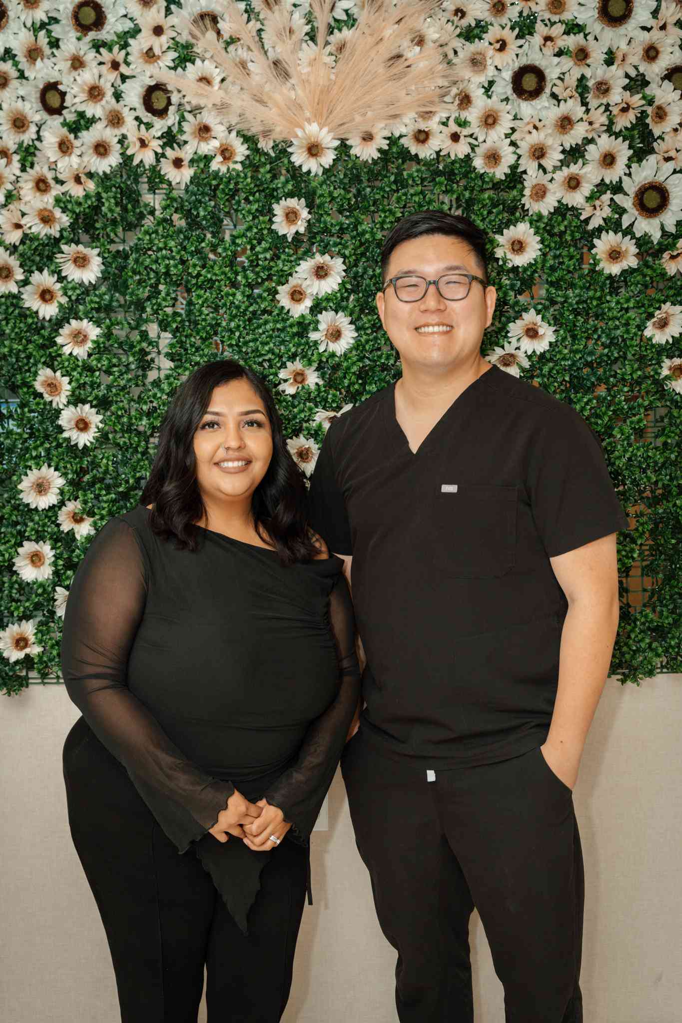 Smiling patient at In Line Dentistry
