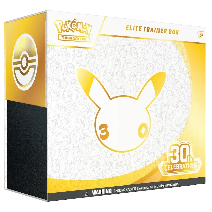 Pokémon Trading Card Game 30th Celebration Elite Trainer Box, the monthly prize